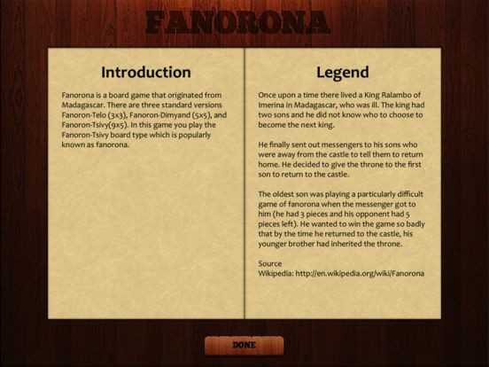 Fanorona Game Fanorona Game