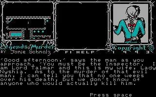 Legends of Murder Legends of Murder