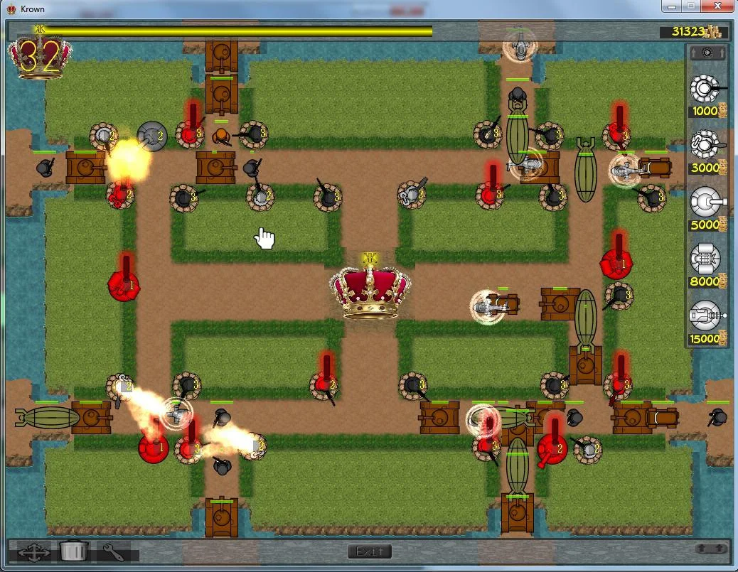 Рецензии Krown: A Tower Defense Game (itch)