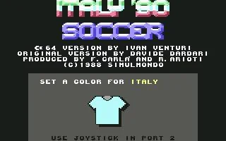 Italy '90 Soccer Italy '90 Soccer