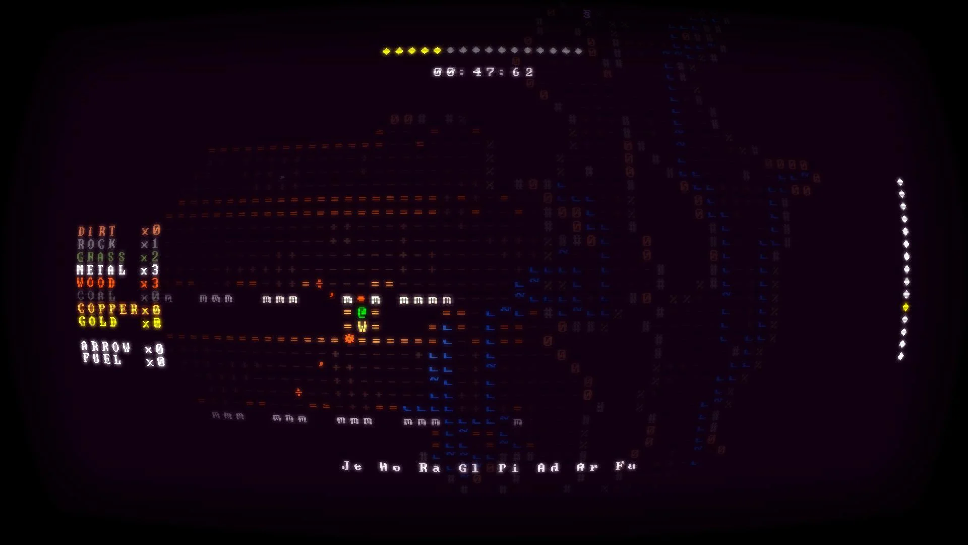 Ascii Rush (itch) Ascii Rush (itch)