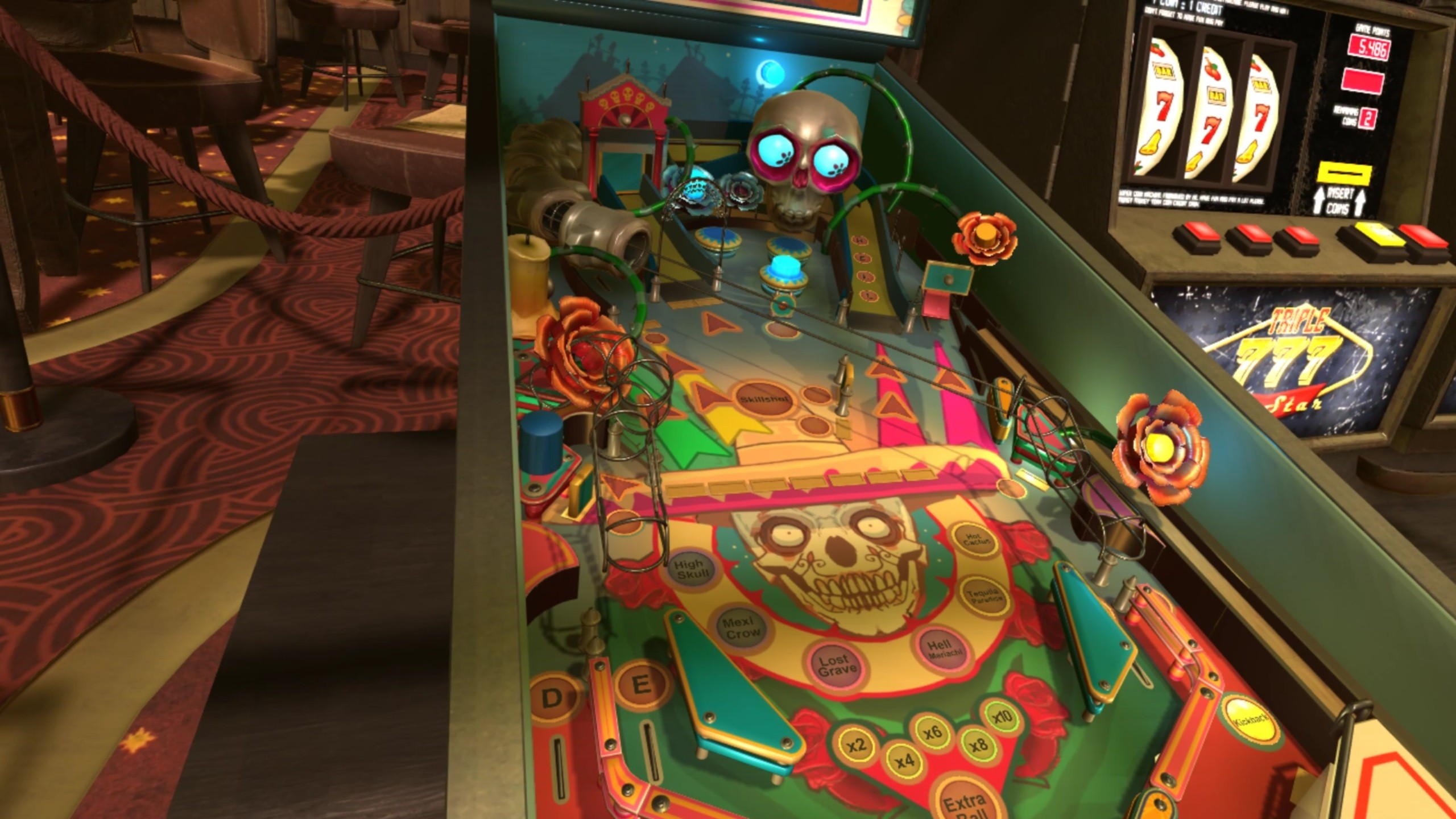 Pinball Inside: A VR Arcade Game