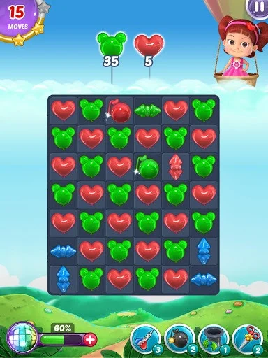Balloon Paradise - Free Match 3 Puzzle Game