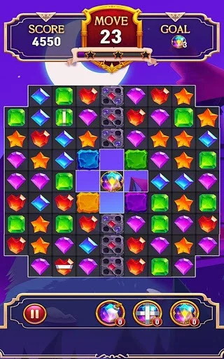 Mystic Gems: Magic Jewels Match3