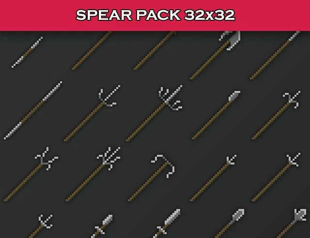 Статьи по Pixel Spear RPG Pack 32x32 (itch)