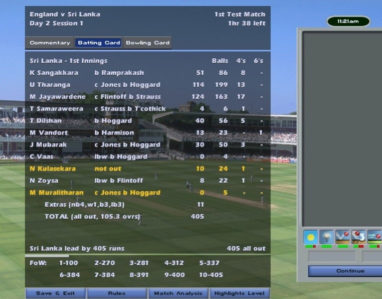 International Cricket Captain 2006