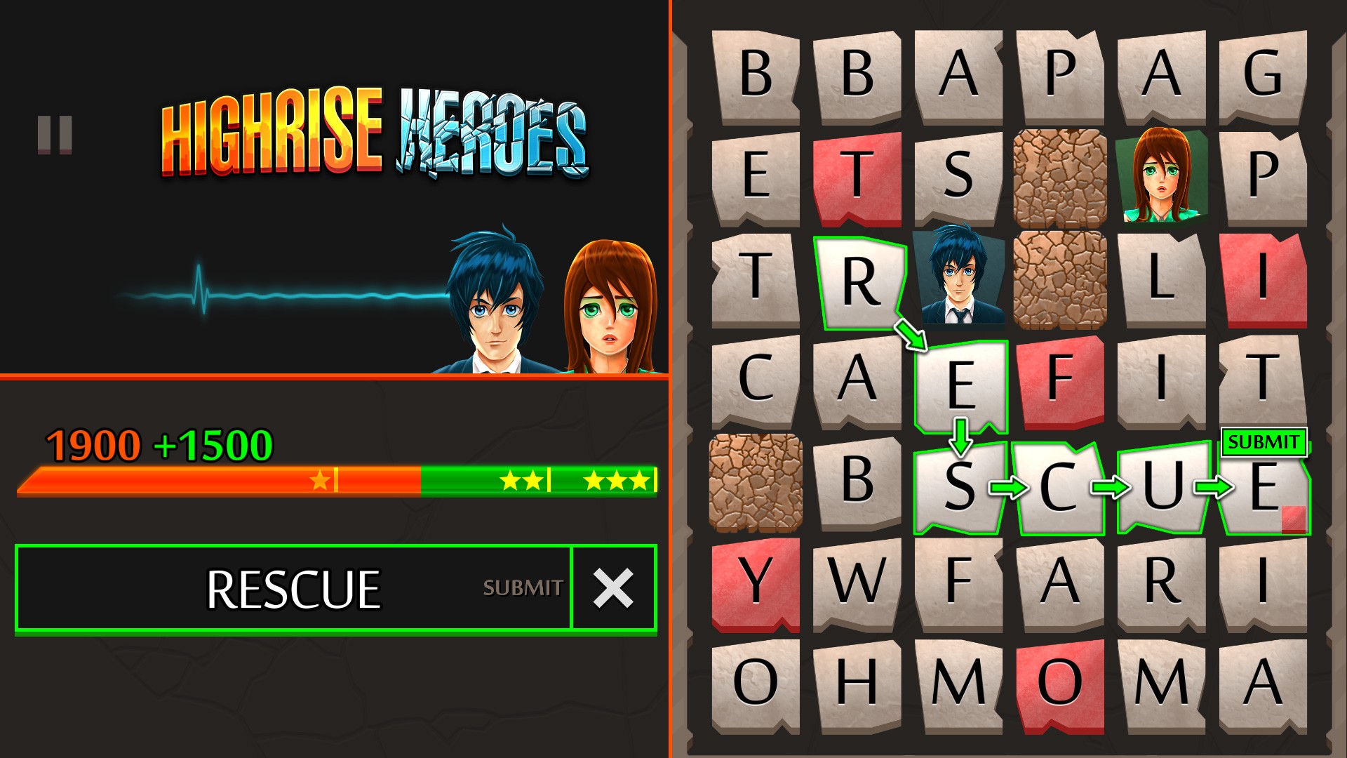 Highrise Heroes: Word Challenge Highrise Heroes: Word Challenge