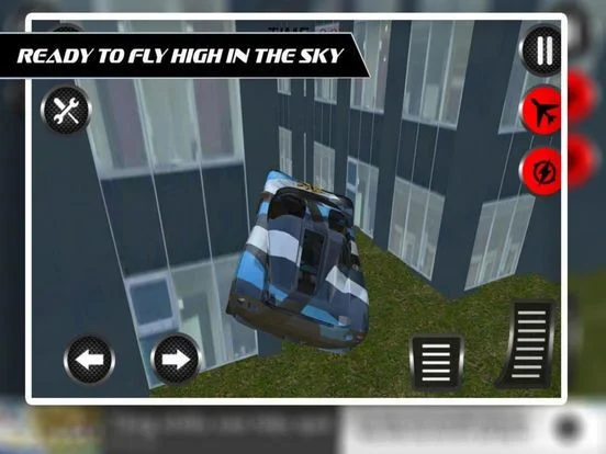 Friving Car Flying Game 2017