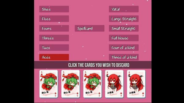 Touhou Yahtzee (itch) Touhou Yahtzee (itch)