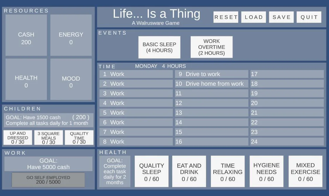 Статьи по Life... is a Thing (itch)