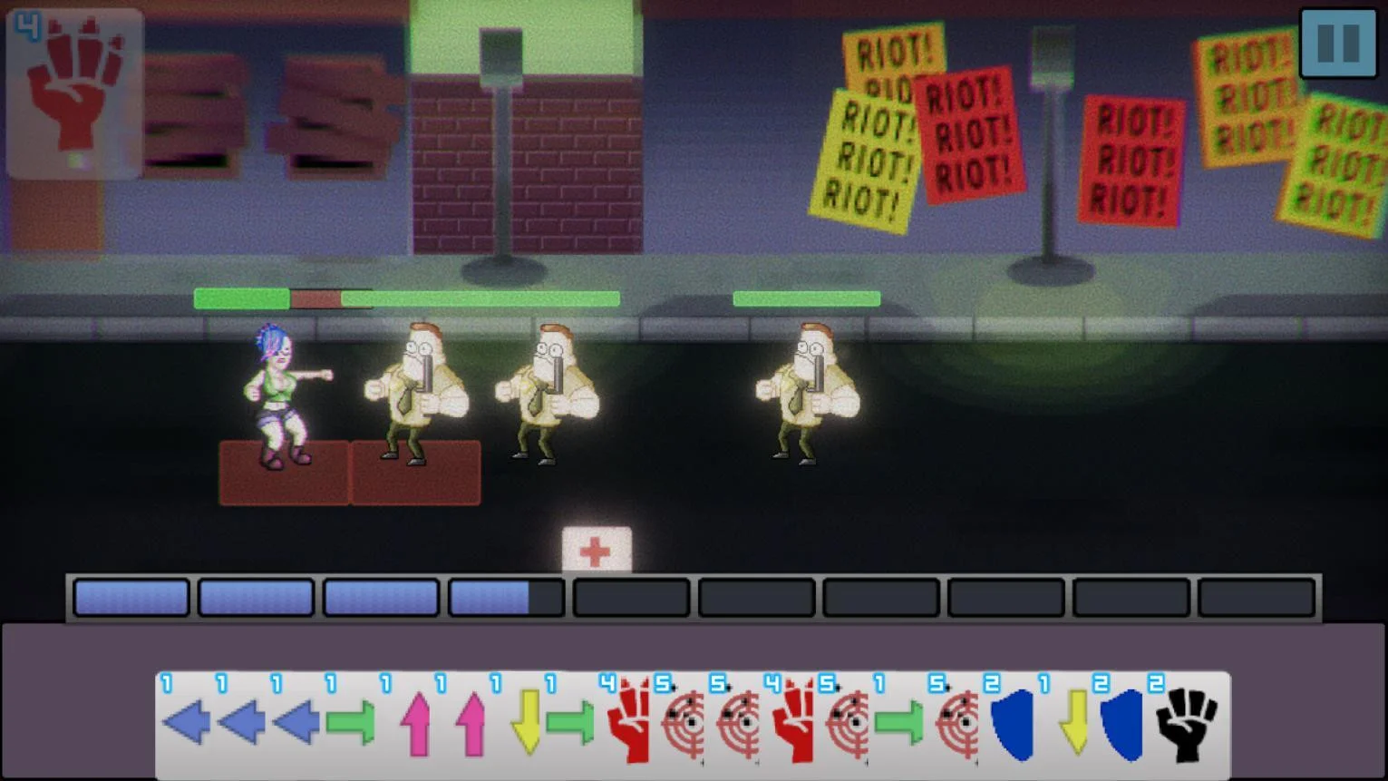 Riot Brawl Arcade Cardgame (itch)