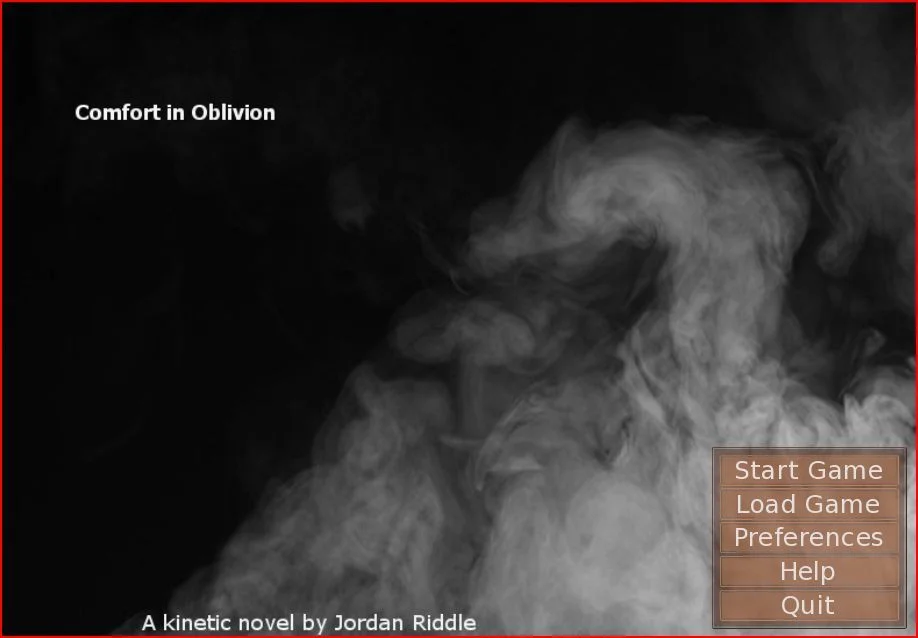 Comfort in Oblivion (itch) Comfort in Oblivion (itch)