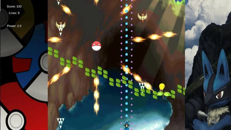 Pokémon Bullet Hell (itch)