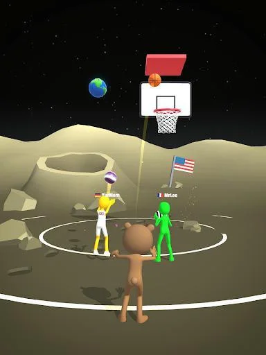 Five Hoops - Basketball Game Five Hoops - Basketball Game