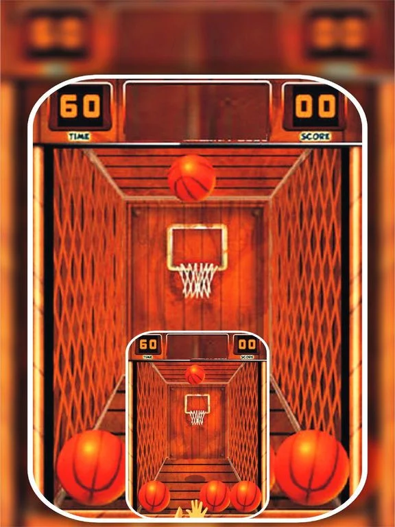Basketball Slam Dunk - Through The Hoop