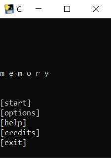 memory (itch) (amagicmuffin) memory (itch) (amagicmuffin)
