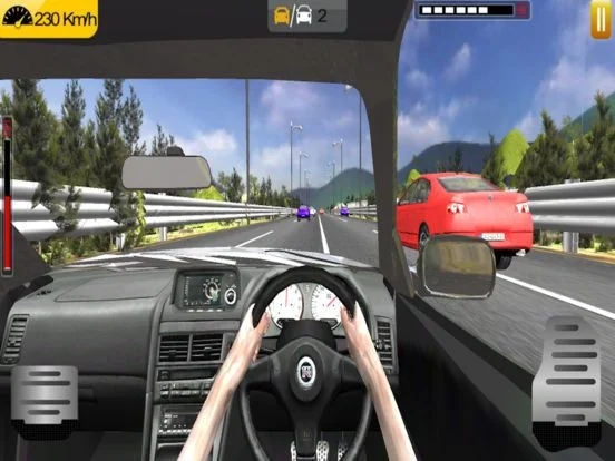 In Car Highway Driving In Car Highway Driving