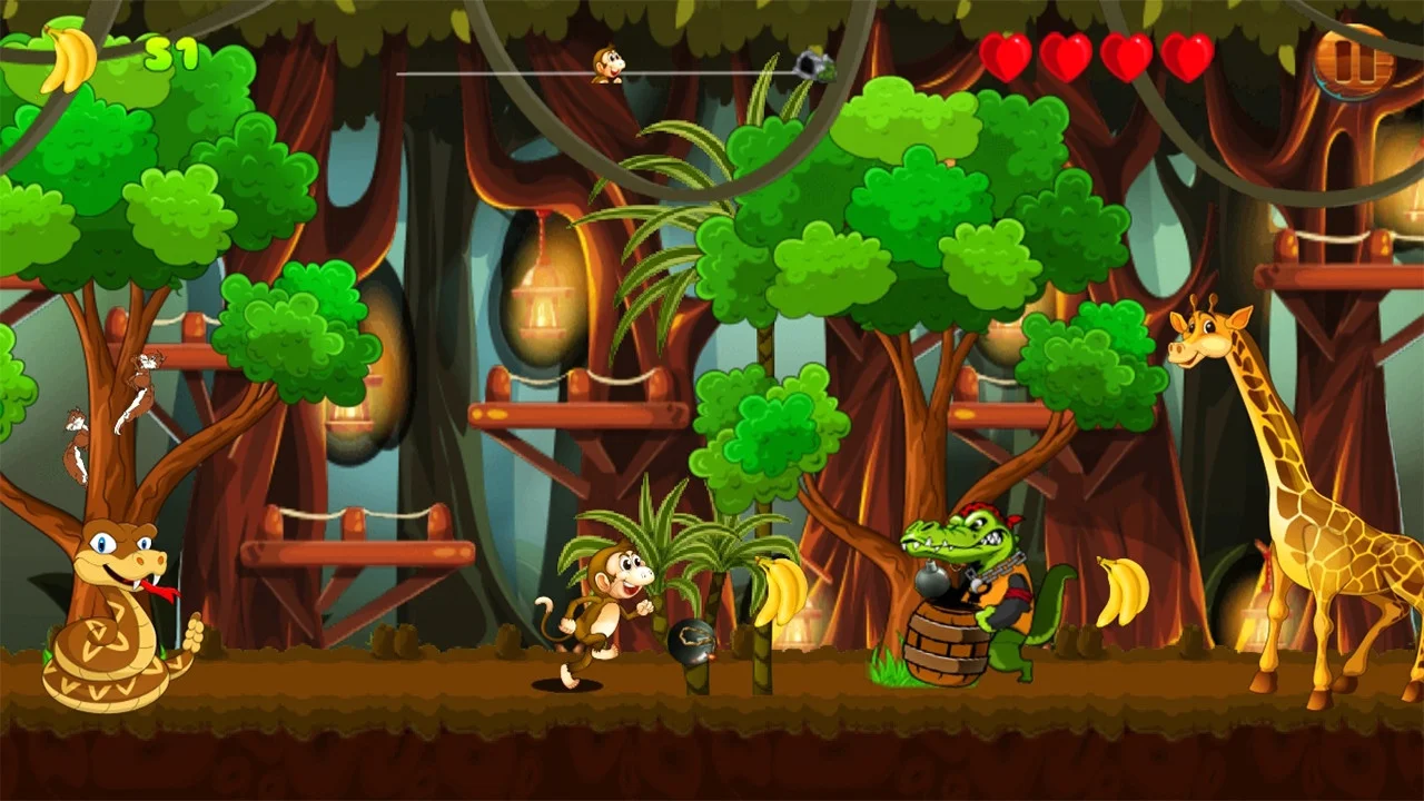 Jungle Monkey Run 2: Banana Adventure (itch) Jungle Monkey Run 2: Banana Adventure (itch)