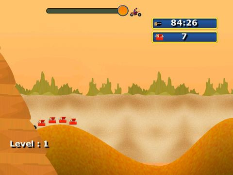 Motocross super rally - The motor bike desert race - Free Edition