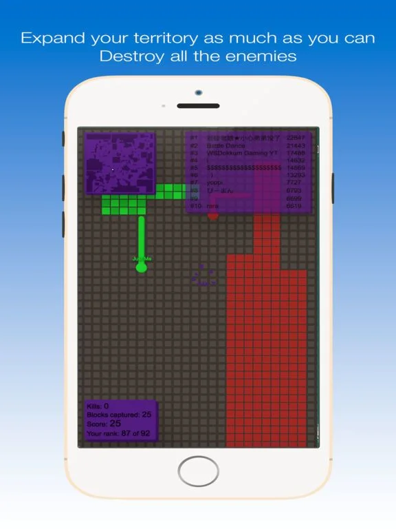 Territory.IO - online version of Paper Splix Games Territory.IO - online version of Paper Splix Games