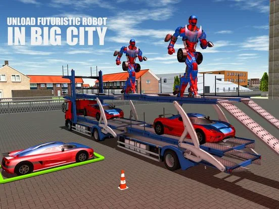 Futuristic Robot Transport Futuristic Robot Transport