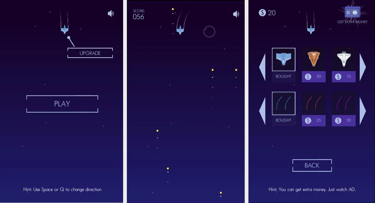 Trouble in space (itch)