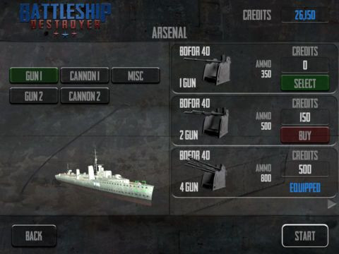 Battleship Destroyer HMS Lite Battleship Destroyer HMS Lite
