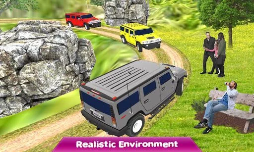 Crazy Taxi Jeep Drive