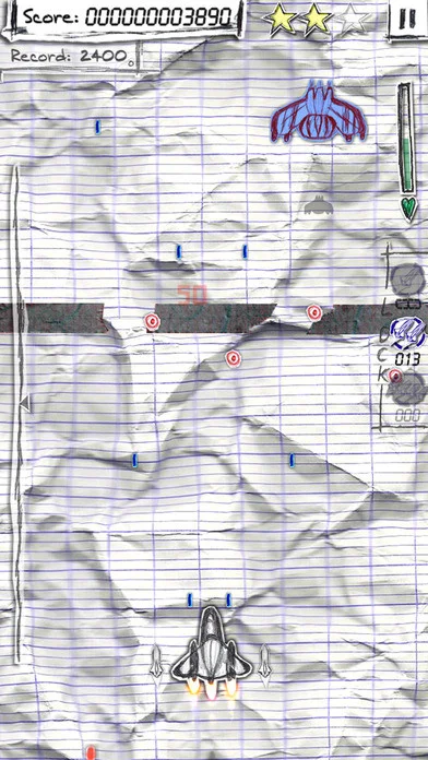 Shock-X. - Space shooter wars paper