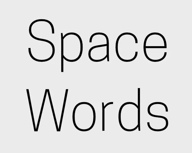 Space Words (itch) Space Words (itch)