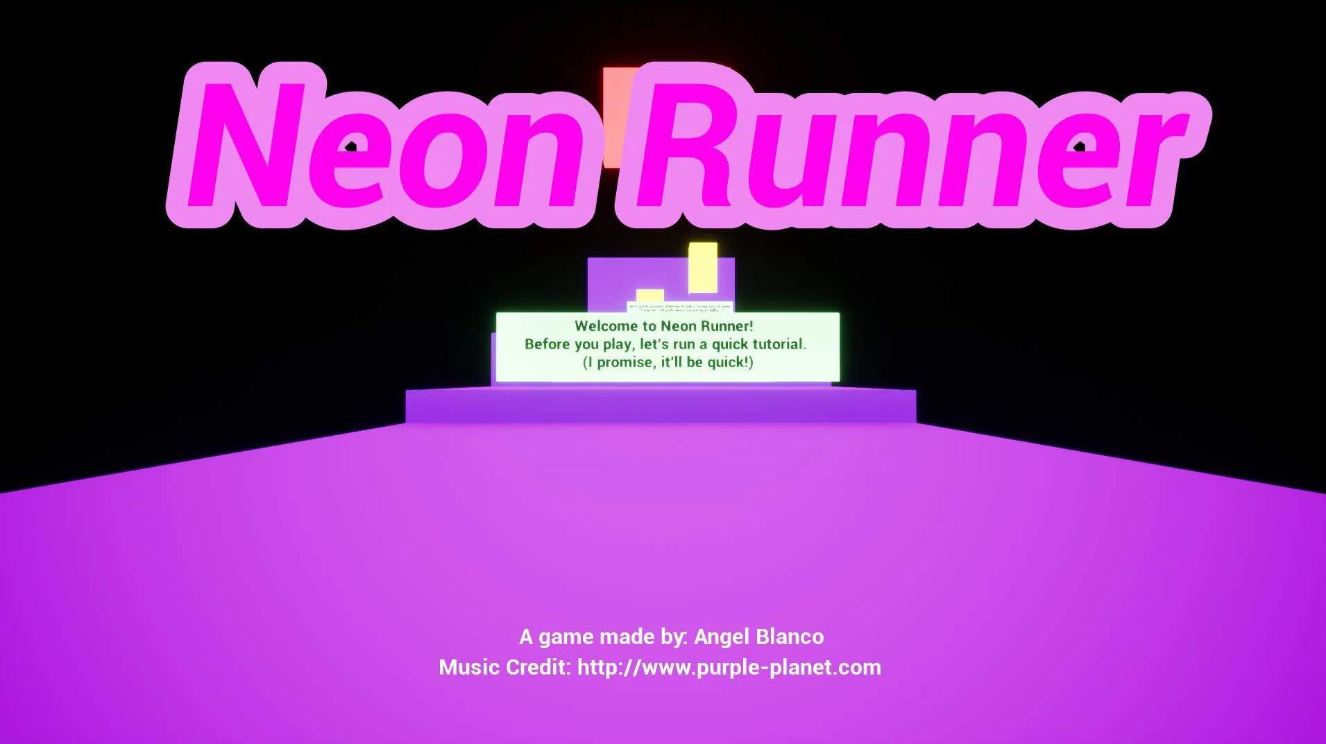 Neon Runner (aablanco01) (itch)