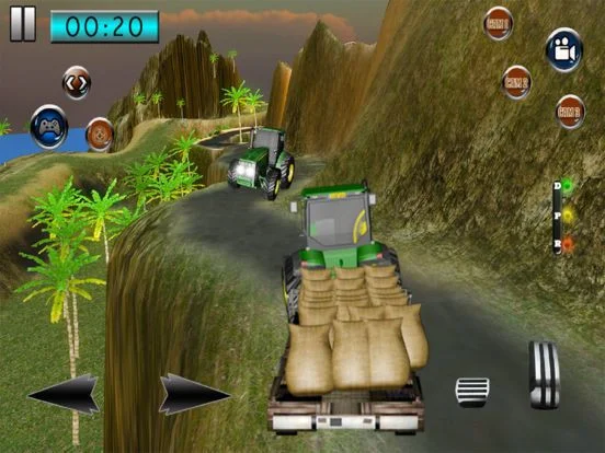 Off-road Tractor Driving Sim3D