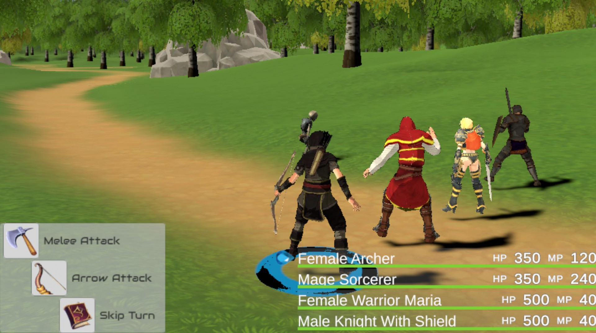 Рецензии 3D Turn Based RPG Demo (itch)