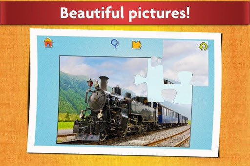 Cars, Trucks, & Trains Jigsaw Puzzles Game 
