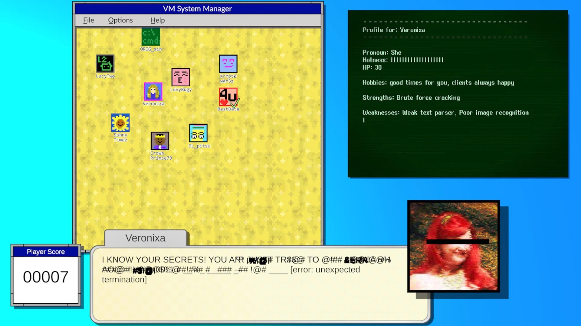 Ransomware Dating Sim Ransomware Dating Sim