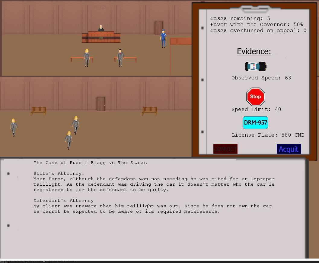 Judged: Court Simulator (itch)