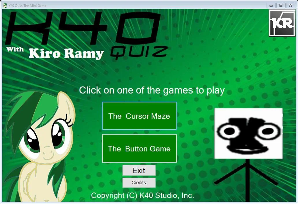 K40 Quiz: The Mini Game With Kingprui40 And Kiro Ramy (itch) K40 Quiz: The Mini Game With Kingprui40 And Kiro Ramy (itch)
