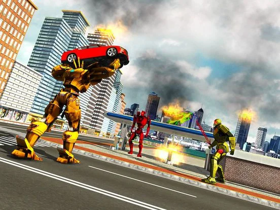 Futuristic Real Robots War - Steel Hero Battle 3D Futuristic Real Robots War - Steel Hero Battle 3D