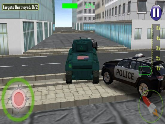 Tank Rider VS Police Car Tank Rider VS Police Car