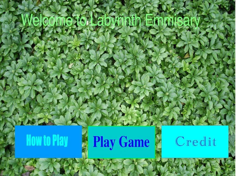 Labyrinth Emissary Game (itch) Labyrinth Emissary Game (itch)