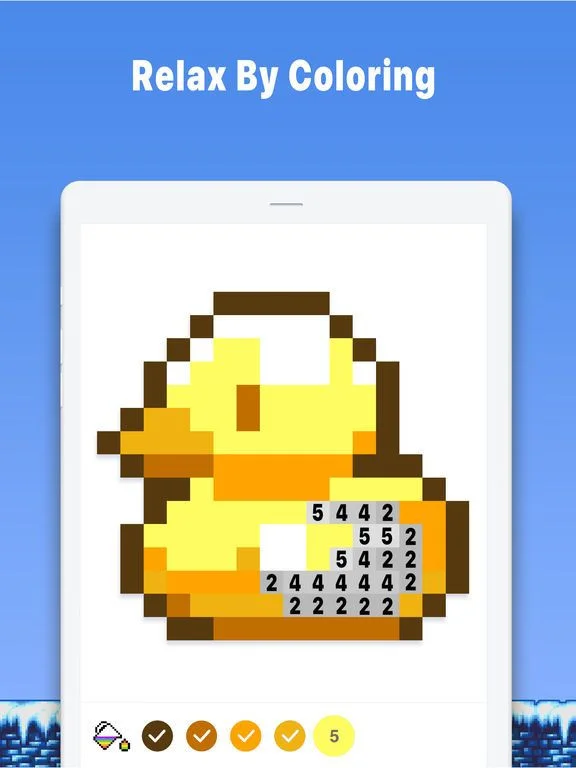 Bixel– Pixel Art Coloring Book Bixel– Pixel Art Coloring Book