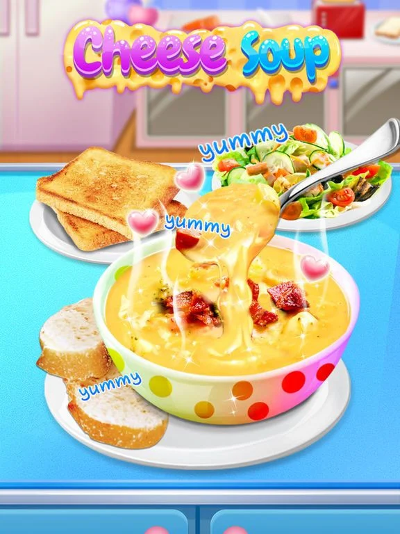 Cheese Soup - Yummy Food Fun Cheese Soup - Yummy Food Fun