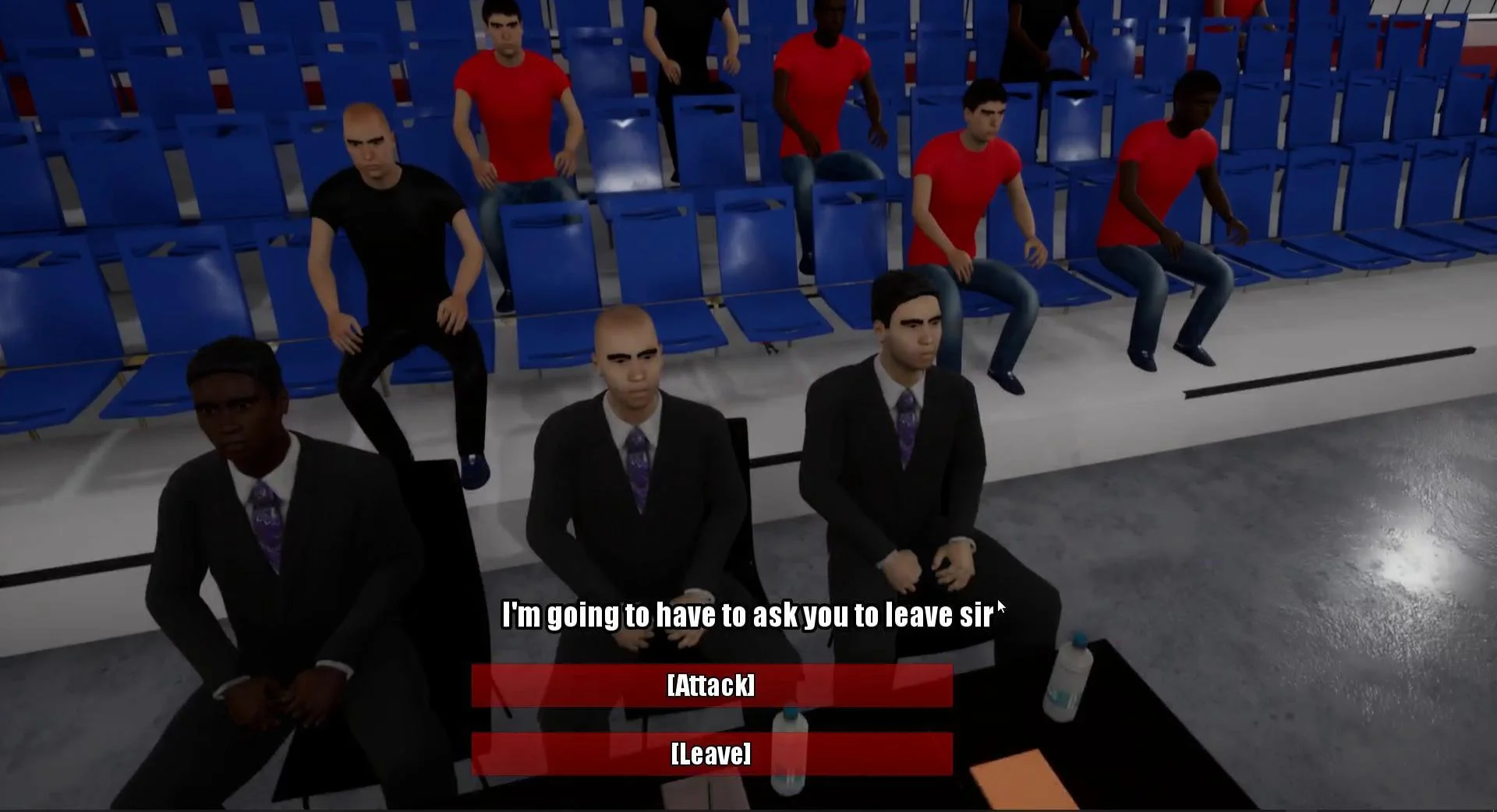 Make it count, Judge - Basketball Judge Beating Simulator (itch)