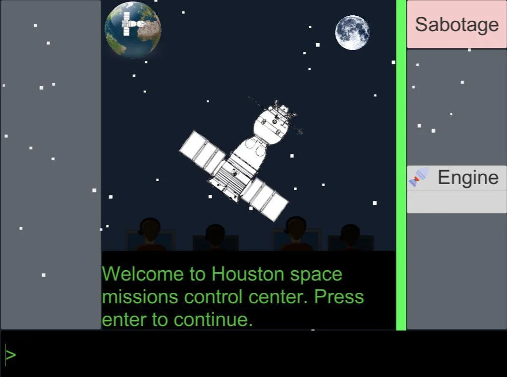 Houston, we have a problem! (itch) Houston, we have a problem! (itch)