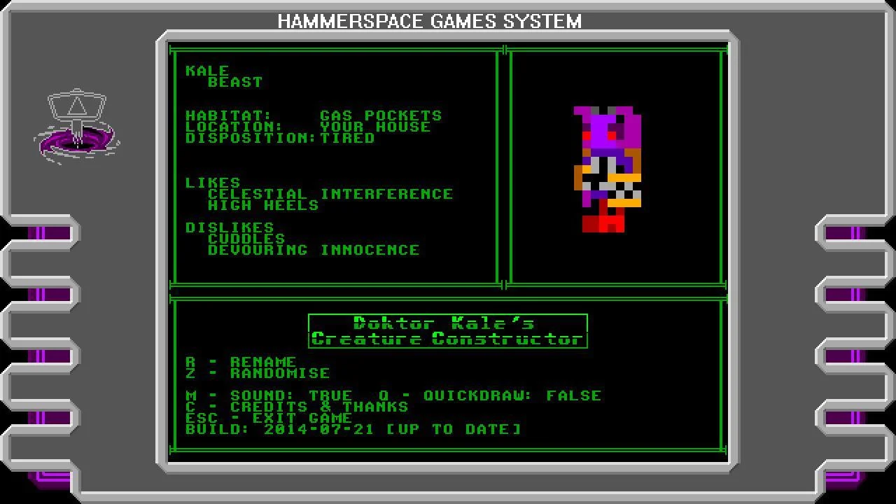 Doktor Kale's Creature Constructor (itch)