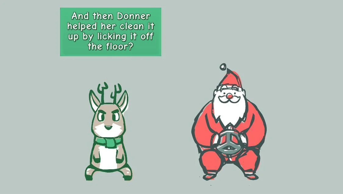 I Saw Mom Kissing Santa Claus (itch) I Saw Mom Kissing Santa Claus (itch)
