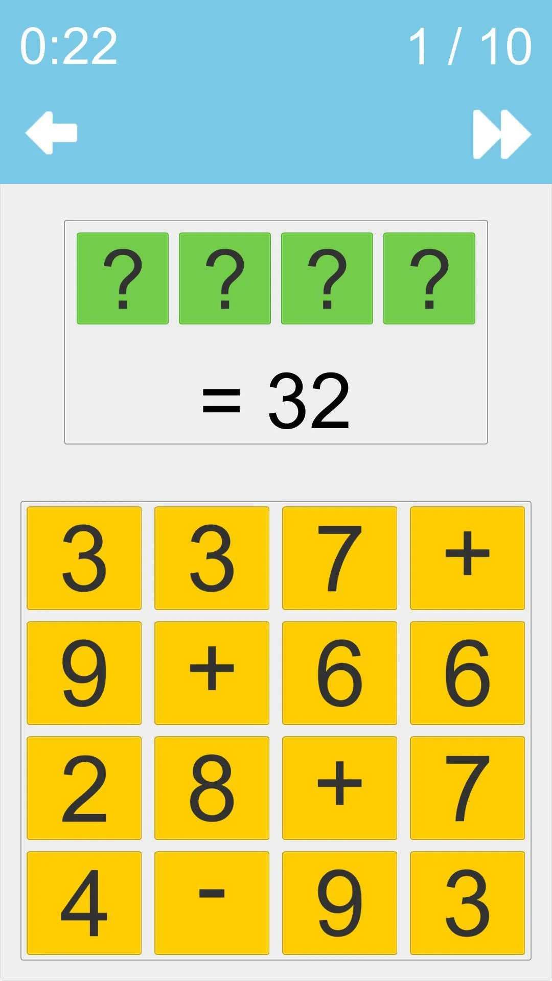 Arithmetic Explore (itch)
