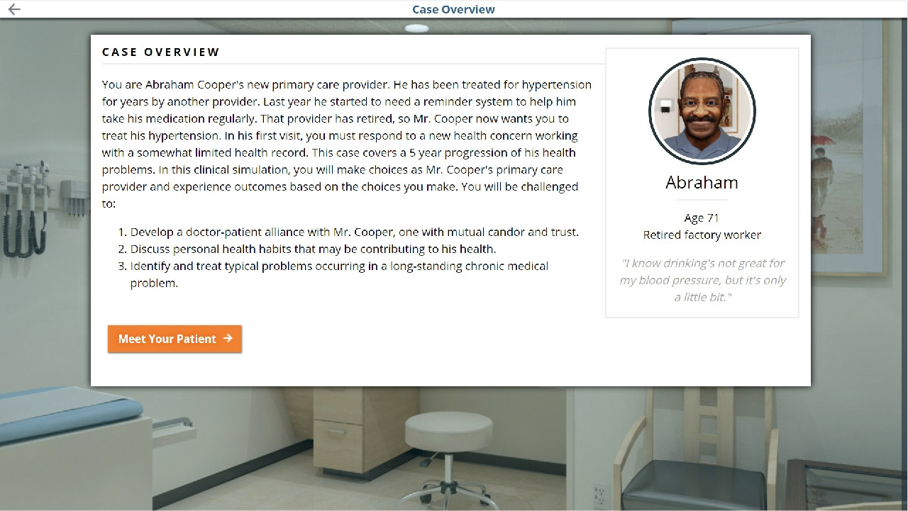 Clinical Encounters Alcohol: Abraham (itch)