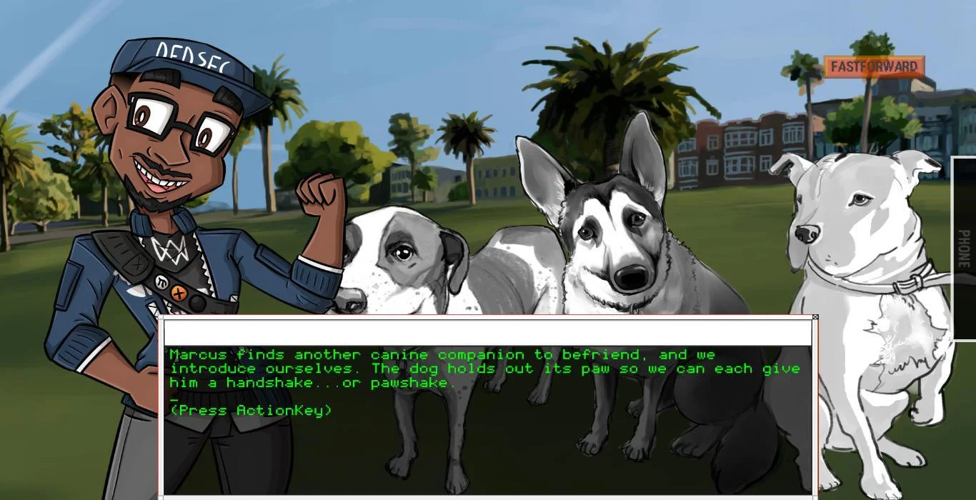 Рецензии Watch_Dogs 2 Dedsec Dating Operating System DEMO (itch)