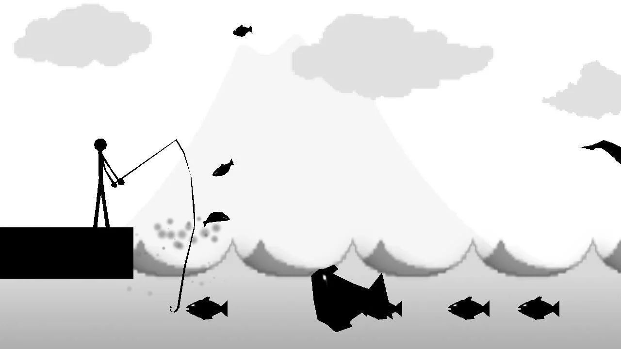 Fishing Stickman[Fishing game] (itch)